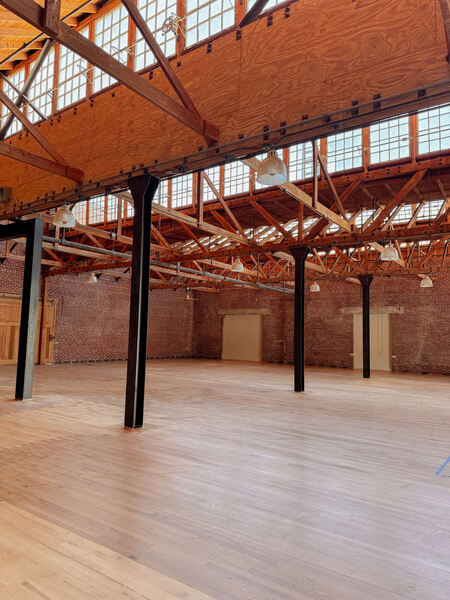 Historic Industrial Event Space with Natural Light