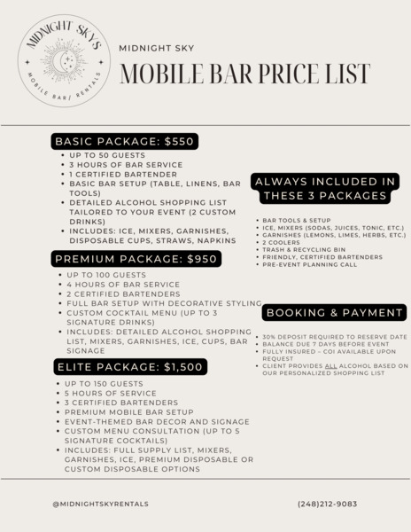 Midnight Sky Rentals