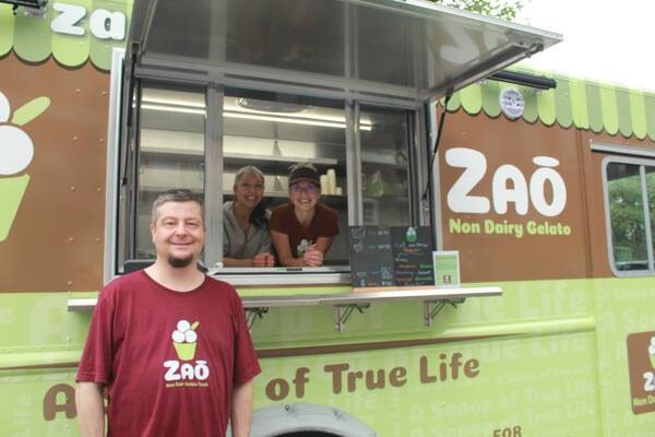 Zao Non Dairy Gelato Truck