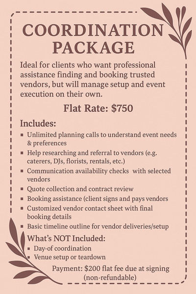 Bushman Sands Dream Events Planning