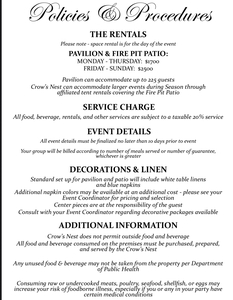 Crows Nest Pavilion & Event