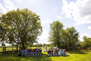 The Corral -Outdoor Wedding Ceremony Area