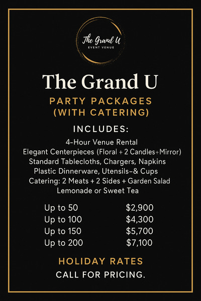 Events At The Grand U, LLC