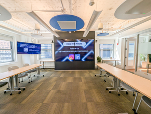 Conference Room D! Virtual Enabled Meeting Rooms with City Views