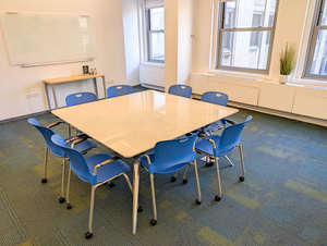Collaboration Room Y! Virtual Enabled Meeting Rooms with City Views