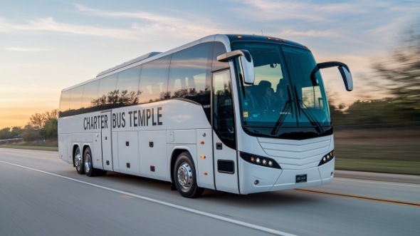 Charter Bus Temple