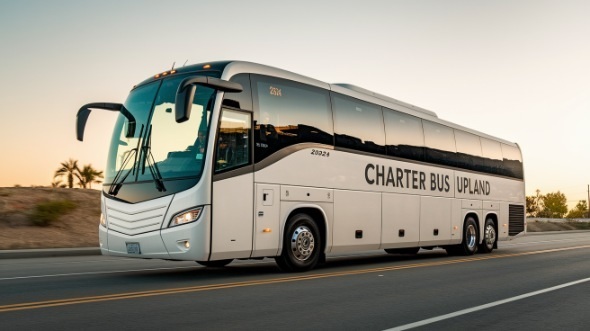 Charter Bus Upland