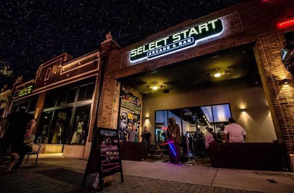 Select Start Arcade & Bar