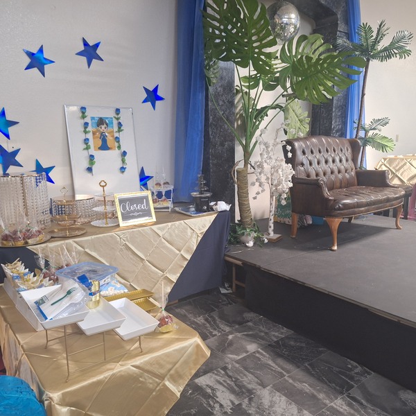 Oakland event space,  multi-set film