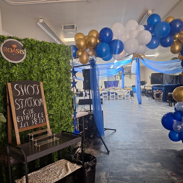 Oakland event space,  multi-set film