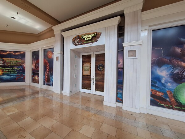 Cutthroat Cove Blacklight Mini Golf