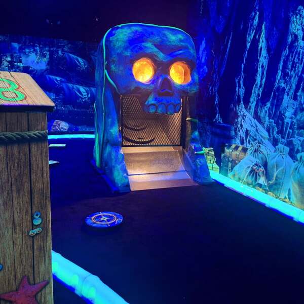 Cutthroat Cove Blacklight Mini Golf