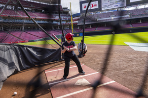 On-Field Batting Practice