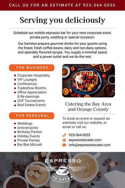 Espresso To Cater
