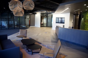 Venture X Lobby and Meeting Room