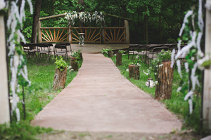 Forest Wedding Stage