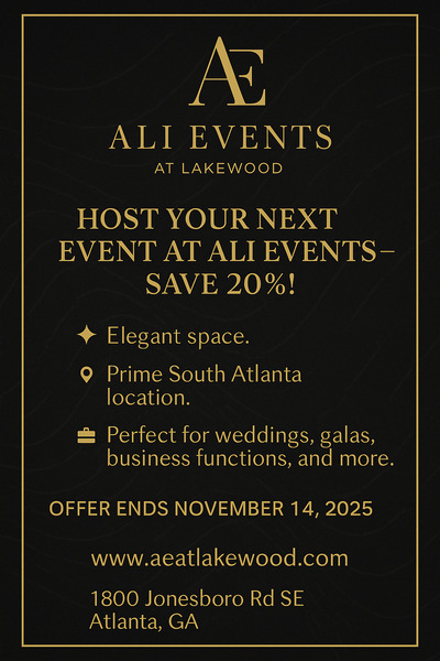 Ali Events at Lakewood Atlanta