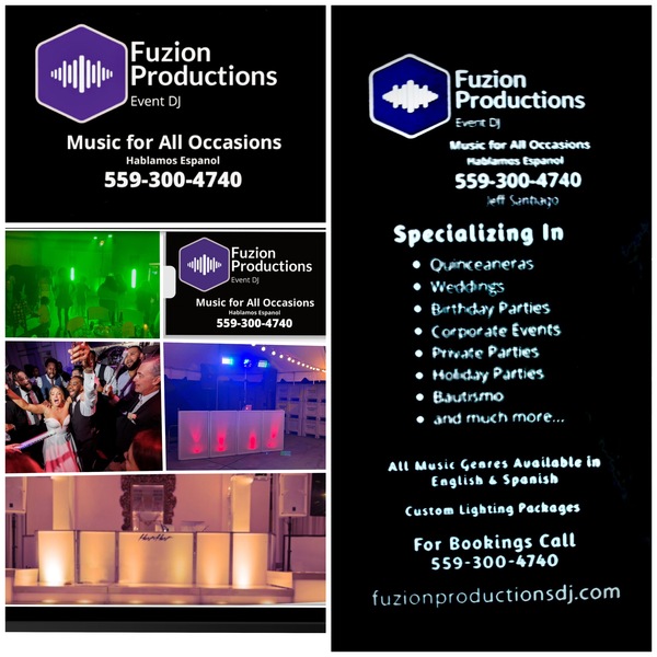 Fuzion Productions Event DJ