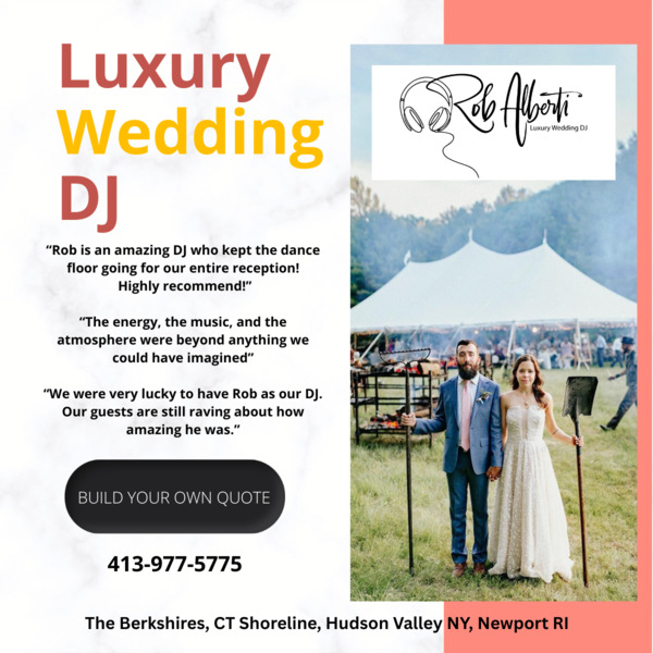 DJ Rob Alberti - Berkshire Wedding Company