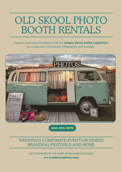 Old Skool Photo Booth Rental
