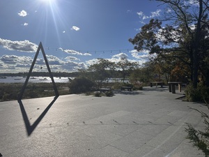Outdoor Angolan Black Granite Patio