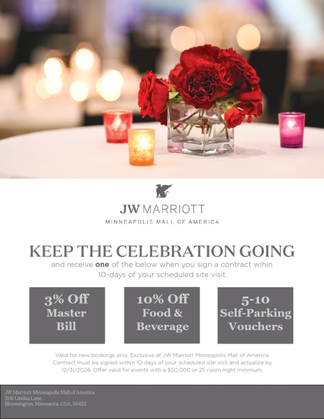 JW Marriott Minneapolis Mall of America