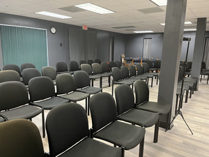 Church space available for weekly service