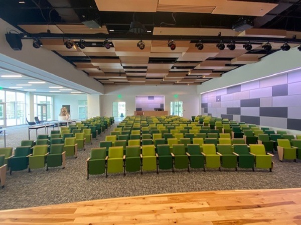 Auditorium at Woodneath Library Center