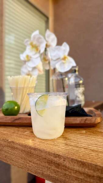 Garnished Mobile Bar