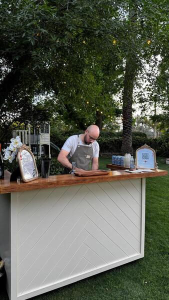 Garnished Mobile Bar