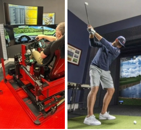 Golf & RaceCar Simulator Rentals of Kenosha