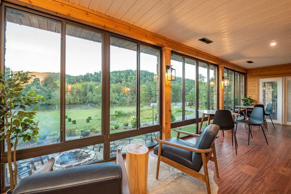 The River Lodge ~ Asheville River Cabins