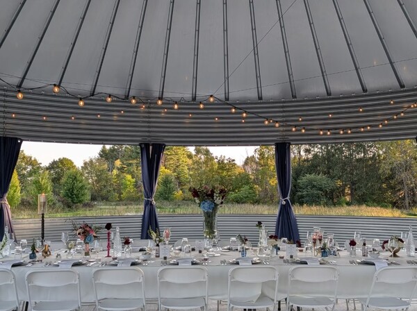 Blue Barn On The Green