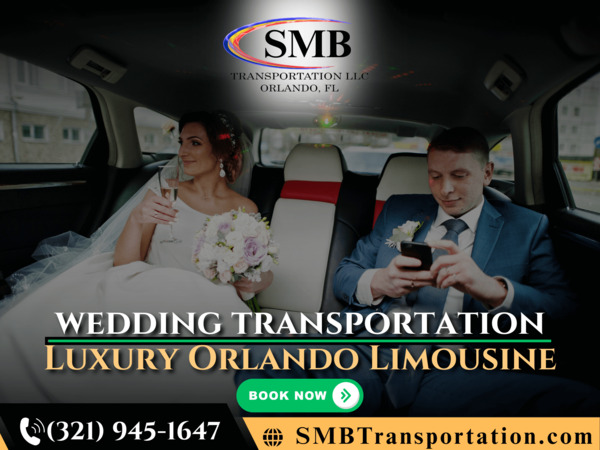 Book Wedding Limos in Orlando with SMB Transportation
