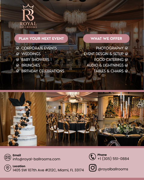 Royal Ballrooms Banquet Hall