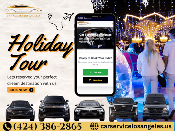 Book Holiday Tours Limo in LA