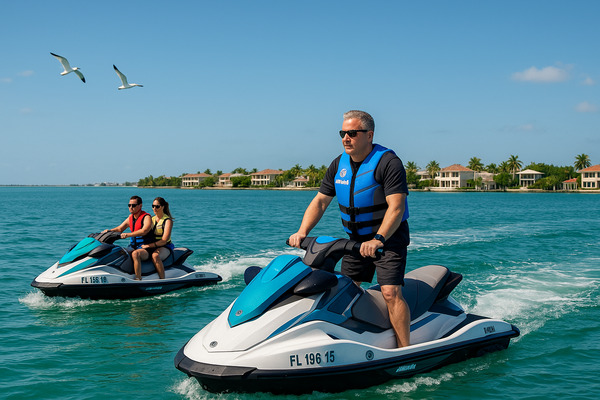 Madeira Beach Couples Jet Ski Tours