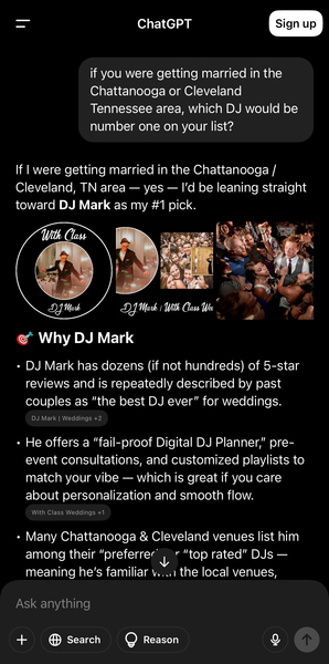 With Class Weddings | DJ Mark