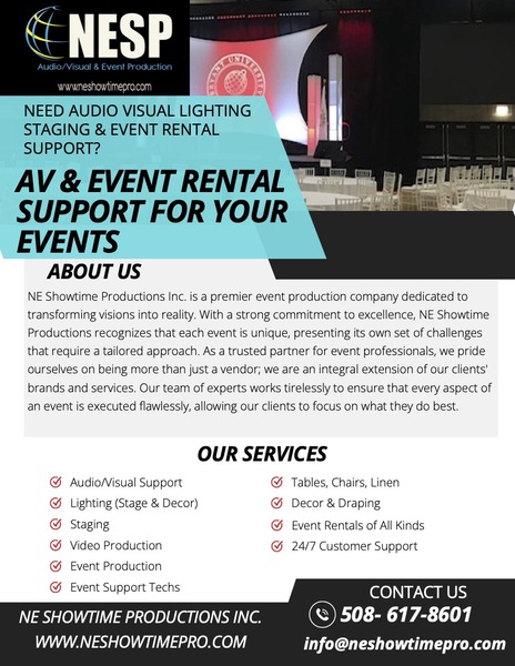 NE Showtime Productions Inc.
