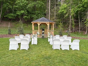 Lawn and Gazebo
