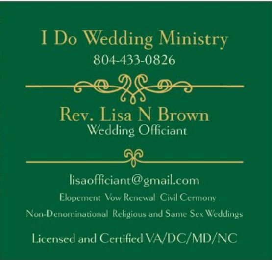 Civil Celebrant/Justice of Peace alt.