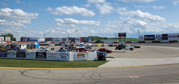 Edmonton Int'l Raceway in Wetaskiwin