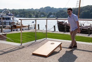 Semi Private Waterfront Patio