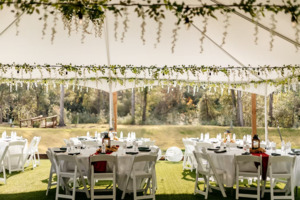 Decorated Reception Tent