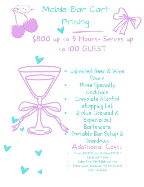 Pretty Pours Mobile Bar Co.