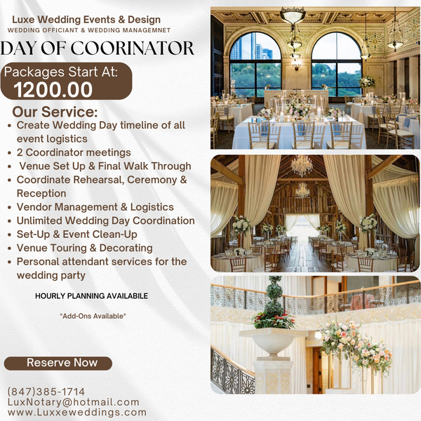 Luxe Wedding Officiants & Design