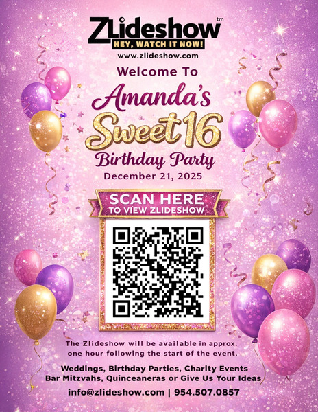 Zlideshow - Event Photography & Video Clips - Ready in 1 Hour