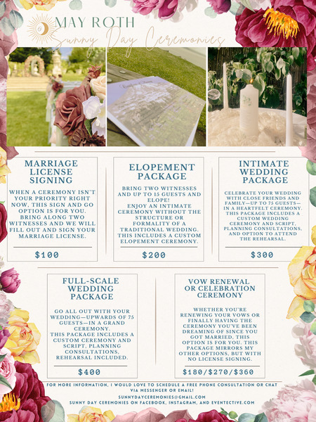 Sunny Day Ceremonies