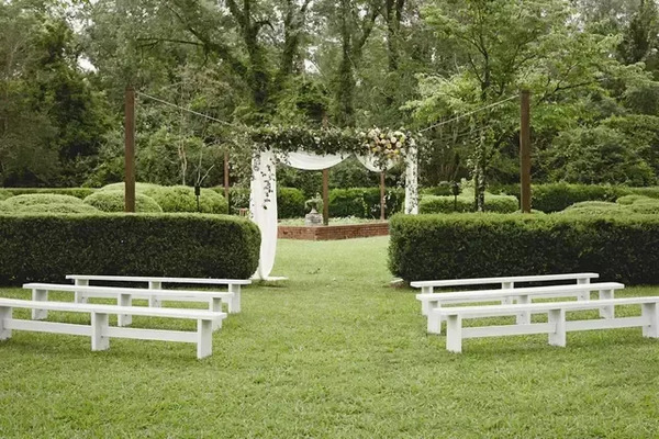 Boxwood Gardens at Cruzan Estate