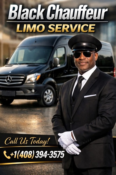 Black Chauffeur Limo Service